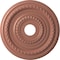 Ekena Millwork Cole PVC Medallion (Canopies up to 5 1/8"), 19"OD x 3 1/2"ID x 1"P, Metallic Champagne Pink CMP19COFCP - alternate 1